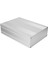Alüminyum Proje Kutusu Bölünmüş Tip Mat Gümüş Muhafaza Kutusu Dıy Pcb Bağlantı Kutusu 54X145X200MM (Yurt Dışından) 3