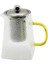 Kare Kabartmalı - Borosilikat Cam Demlik 550ML (5047) 1