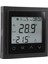 Ev Isıtma Sistemi Termostatı LED Dokunmatik Ekranlı Zemin Isıtma Sıcaklık Kontrol Cihazı AC85V‑250V 16A Siyah (Yurt Dışından) 4
