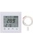 Ev Isıtma Sistemi Termostatı LED Dokunmatik Ekranlı Zemin Isıtma Sıcaklık Kontrol Cihazı AC85V‑250V 16A Beyaz (Yurt Dışından) 1