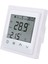 Ev Isıtma Sistemi Termostatı LED Dokunmatik Ekranlı Zemin Isıtma Sıcaklık Kontrol Cihazı AC85V‑250V 16A Beyaz (Yurt Dışından) 2