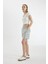 Coool Regular Fit Normal Bel Kısa Paça Gabardin Şort D1006AX24SM 4