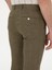 Erkek Haki Slim Fit %100 Keten Pantolon 50284952-VR027 6