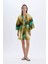Desenli Pamuklu Kimono-Fall in Love D0453AX24SM 1