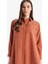 Relax Fit Basic Düz Modal Uzun Kollu Gömlek Tunik D1299AX25SP 1