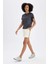 Fit Standart Fit Sporcu Kısa Paça Modal Şort D1279AX24HS 5