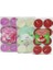 Renkli Tea Light 8 Parça Mum Çilek Kokulu (5047) 1