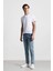 Carlo Skinny Fit Ekstra Dar Kalıp Normal Bel Ekstra Dar Paça Jean Pantolon D1821AX24SM 3