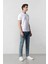 Carlo Skinny Fit Ekstra Dar Kalıp Normal Bel Ekstra Dar Paça Jean Pantolon D1821AX24SM 4