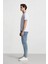 Carlo Skinny Fit Ekstra Dar Kalıp Normal Bel Ekstra Dar Paça Jean Pantolon D1821AX24SM 5
