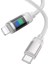 Hoco U126 Lantern 100W Type-C To iPhone Lightning Hızlı Data ve Şarj KABLOSU-(577 - BKS9344-9161 3