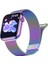 Ally Apple Watch 7-8 45MM 6-5-4 44MM Kayış Kordon Metal Milano Loop 3-2-1 42MM-(57 - GMS8688-9306 2