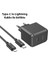 Hoco CS15A 30W Type-C Şarj Aleti + Type-C To iPhone Lightning Kablo SETI-(5775) - BKS9491-9179 4