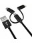 Ally 3in1 2.4A Type-C Micro USB Iphone 5678 Halat USB KABLO-(5775) - AGT9625-9121 1