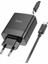 Hoco C127A PD45W(1C3A) Hızlı Şarj Aleti + Type-C To Type-C Kablo SETI-(5775) - CDY3140-7039 2