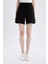 Regular Fit Normal Bel Basic Düz Bermuda Şort U4570AZ24HS 1