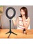 Puluz 6.2cm PKT3032 LED Işık 16CM Stand Youtubercanlı Yayın Selfie Tiktok Makeup - GMS2843-9996 3