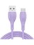 Kuulaa Liquid Silicone USB Type C Qc3.0 Hızlı Şarj Kablosu 1METRE-(5775) - BKS3690-1404 2