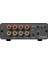 P4 Preamp 3 Rca Girişli, Ev Ses Stereo Amplifikatörü,/aktif Subwoofer/hoparlör Için, 3 Kademeli Amplifikatör Regülatörü (3/6/9 Db), Bas ve Yükseklik Ayarı 2