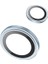 Hoco Crystal Clear iPhone 15-15 Plus Hd 3D Metal Çerçeveli Kamera Koruyucu Lens-(5 - FKU6648-9568 3