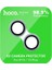 Hoco Crystal Clear iPhone 15-15 Plus Hd 3D Metal Çerçeveli Kamera Koruyucu Lens-(5 - FKU6648-9568 4