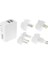 Haweel Universal Seyahat Şarj Adaptör Iphone ve 1 Mikro USB Şarj Kablosu Set-(57 - MBN1246-2543 5