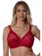 Bordo Dantelli Toparlayıcı Sütyen - 503 - Beden 80 11 4