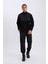 Fit Sporcu Jogger Eşofman Altı Slim Fit Dar Kesim Dokuma Kargo Cepli Standart Paça D3884AX24WN 4