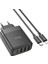 Hoco C127A PD45W(1C3A) Hızlı Şarj Aleti + Type-C To iPhone Lightning Kablo Seti-( - MBN7337-5516 4