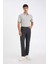 Regular Fit Normal Kesim Pantolon Düz Paça Cepli Basic Düz D1049AX24WN 2