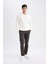 Chino Pantolon Regular Fit Normal Kesim Cepli Düz Paça D1050AX24WN 4