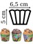 Safari Cupcake Kapsülü 25 Adet 2