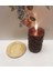 Soyawax Aroma Terapi Kokulu Çiçek Desenli Mum ve Inci Desenli Ahşap Mum Altlığı 1