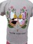 Kız Çocuk İkili Takım Kahvemelanj T-Shirt Pembe Tayt 2