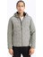 Fit Rüzgar Geçirmez Mont Slim Fit Dar Kesim Kapüşonlu Fermuarlı Cepli B2301AX25SP 5