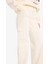 Straight Fit Gabardin Pantolon Kargo Cepli Normal Bel Düz Paça D3762AX24AU 5