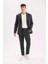 Gabardin Pantolon Tailored Regular Fit Normal Kesim Cepli Düz Paça A8102AX24AU 4
