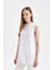 Regular Fit Kolsuz 2'li Basic Tişört Tunik D5478AXNS 3