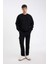 Eşofman Altı Slim Fit Dar Kesim Kargo Cepli Düz Paça D6090AX24AU 5