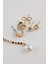 Kadın 6'lı Gold Halka Küpe D6390AXNS 3