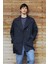 Slim Fit Dar Kesim Düğmeli Kemerli Trençkot D5528AX25SP 1