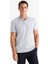 Slim Fit Dar Kesim Polo Yaka Kısa Kollu Pamuklu Modal Karışımlı Basic Düz Tişört M6609AZ25SP 3
