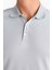 Slim Fit Dar Kesim Polo Yaka Kısa Kollu Pamuklu Modal Karışımlı Basic Düz Tişört M6609AZ25SP 5