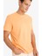 %100 Pamuk New Regular Fit Bisiklet Yaka Basic Düz Kısa Kollu Tişört V7699AZ25SP 4