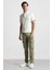 Regular Kargo Cepli Gabardin Jogger Pantolon B1916AX25SP 3