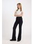 Flare Fit Düz Paça Uzun Boy Pantolon D7452AX24AU 4
