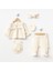 Kız Bebek 0-6 Ay 5 Li Set - Krem 1