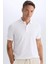 %100 Pamuk Regular Fit Polo Yaka Kısa Kollu Basic Düz Pike Kumaş Tişört C1293AX25SP 2