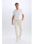 %100 Pamuk Regular Fit Polo Yaka Kısa Kollu Basic Düz Pike Kumaş Tişört C1293AX25SP 3