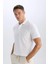 %100 Pamuk Regular Fit Polo Yaka Kısa Kollu Basic Düz Pike Kumaş Tişört C1293AX25SP 4